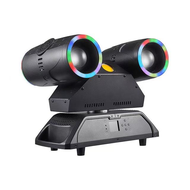 Factory Model LED Stage Light RGBW for Two Head Moving Head Beam Wash Strobe 300W DMX512 Control