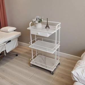 Beauty Instrument Trolley with Drawers a Small Mobile <b>Tool</b> <b>Cart</b> with Storage Rack Designed <b>for</b> Beauty Salons - Product Image 4