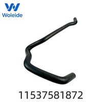 Tubo de Refrigerante para Enfriador de Aceite de Motor 11537581872, Compatible con Motores BMW N52 N53, Serie 5 y 7 F10 F01 F02, 525i 530i 730Li, Línea de Refrigeración
