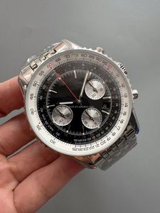 Reloj de Piloto para Hombre Bls Factory 2023, Movimiento Cronógrafo, Acero Inoxidable, Calendario, Luminoso - Product Image 5