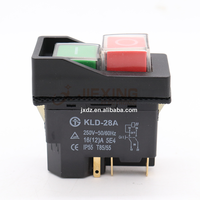 Interrupteur Kedu KLD-28A T85/55 IP55 16A 12A 250V, interrupteur électromagnétique étanche à 5 broches pour trancheuse à viande KLD28A
