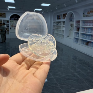 Wholesale Baby Personalized <strong>Pacifier</strong> En1400 with Cap <strong>Pacifier</strong> Clips Blank Baby <strong>Pacifiers</strong> Bulk - Product Image 1