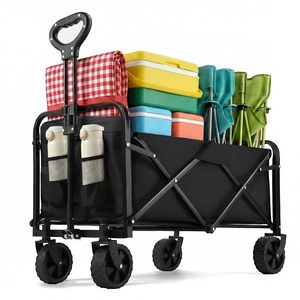 CZFIT Custom Travel All-Terrain Portable Campsite Adjustable Folding Outdoor Garden <b>Trolley</b> Beach Picnic <b>Foldable</b> - Product Image 1