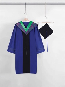 Robes de Cérémonie de Remise des Diplômes Personnalisées en Gros pour Adultes, Style Américain, avec Étole Dorée et Cordon d'Honneur – Collection 2026 - Product Image 5