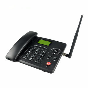 Téléphone fixe sans fil 4G LTE <span class=keywords><strong>avec</strong></span> prise en charge de la carte SIM, point d'accès Wi-Fi, SMS, musique - Product Image 3