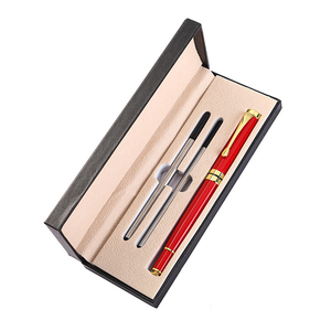 Set di Penne a Sfera in Metallo di Lusso, Set Regalo Aziendale, Penne per Firma di Alta Qualità in Oro con Logo Personalizzato e Confezione - Product Image 4