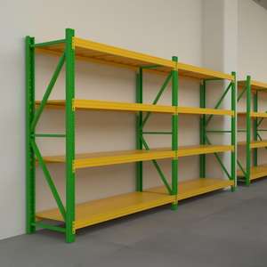 رف تخزين متعدد الطبقات من المعدن التقليدي، أرفف تخزين مستدامة للمتاجر - Product Image 3
