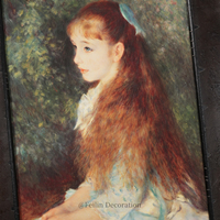 Peintures murales de fleurs et de personnes de style européen, décoration murale vintage, cadre en bois, toile de luxe à suspendre, décoration de mariage et de maison