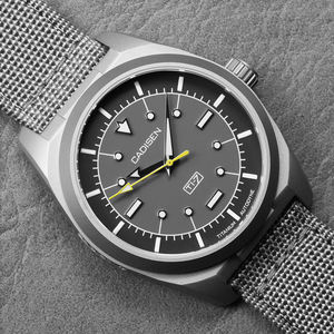<span class=keywords><strong>CADISEN</strong></span> 2026 Nuevo Reloj Mecánico para Hombre con Movimiento MIYOTA8215, Caja de Acero Inoxidable, Correa de Lona, Resistente al Agua 10 Bar - Product Image 4