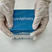 Micro-brosses jetables de haute qualité à pointes flexibles pour clinique dentaire, application de revêtement dentaire, consommable dentaire, applicateur dentaire