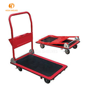 <span class=keywords><strong>Chariot</strong></span> à plateforme pliable silencieux en acier inoxydable 300 kg, <span class=keywords><strong>chariot</strong></span> industriel robuste pliable - Product Image 3
