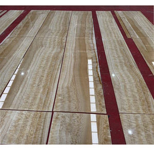 Dalles en onyx jaune naturel veiné pour sols et murs - Product Image 1