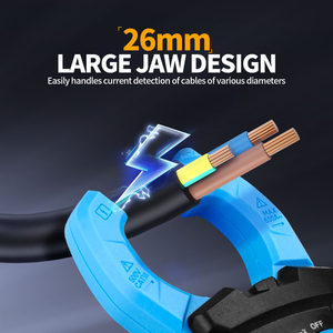 <span class=keywords><strong>Multimètre</strong></span> numérique à pince FNIRSI MC-40, tension AC/DC 600V 600A, test diode, NCV, Ohm, capacité, 6000 points de mesure, True RMS, auto-ranging - Product Image 2