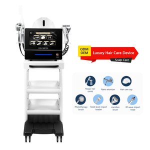 Appareil portable 7 en 1 pour le soin du cuir chevelu, <span class=keywords><strong>traitement</strong></span> capillaire, vaporisateur, machine d'oxygénation du cuir chevelu pour la croissance des cheveux - Product Image 4