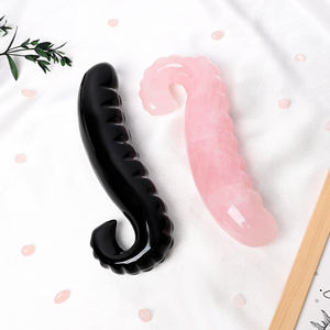 Hete Aanbieding Kristallen Ambachten Seks Speelgoed Volwassenen Healing Natuurlijke Kwarts Massage Staven Kristallen Dildo voor Mannen en Vrouwen - Product Image 2