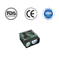 Télémètre laser industriel ERDI LASER 905nm haute précision 2000m, module LRF2000A, sécurité oculaire classe 3R pour intégration UAV