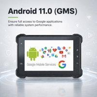 Tablette robuste pour véhicule OEM/ODM 7 pouces, Octa Core, Android 11, certifiée GMS avec GPS 4G BT pour la gestion des camions de collecte des déchets