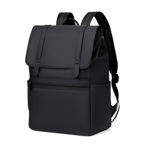Unisex Large-Capacity <b>Business</b> Laptop <b>Backpack</b> Polyester Lining Zipper Waterproof Oxford Fabric Air Cushion Belt-Fashion Design - Product Image 1