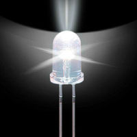 Diode LED ronde de 5 mm à trou traversant, jaune, verte, bleue, super lumineuse, diode électroluminescente, diode régulatrice de tension Zener
