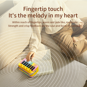Haut-parleur Bluetooth Flanger avec lumières LED colorées, mini clavier de batterie électronique <span class=keywords><strong>numérique</strong></span> portable à 15 touches, haut-parleurs de <span class=keywords><strong>piano</strong></span> - Product Image 6
