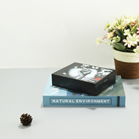 Cadeau de rangement décoratif unique au design de luxe Boîte à cigares en bois emballage de tabac Petite boîte à cigares en bois Humidor