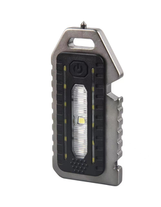 Super Bright Mini COB LED Flashlight Keychain with Emergency <b>Window</b> Breaker & Bottle Opener USB Rechargeable Outdoor Camping Wor - Product Image 1