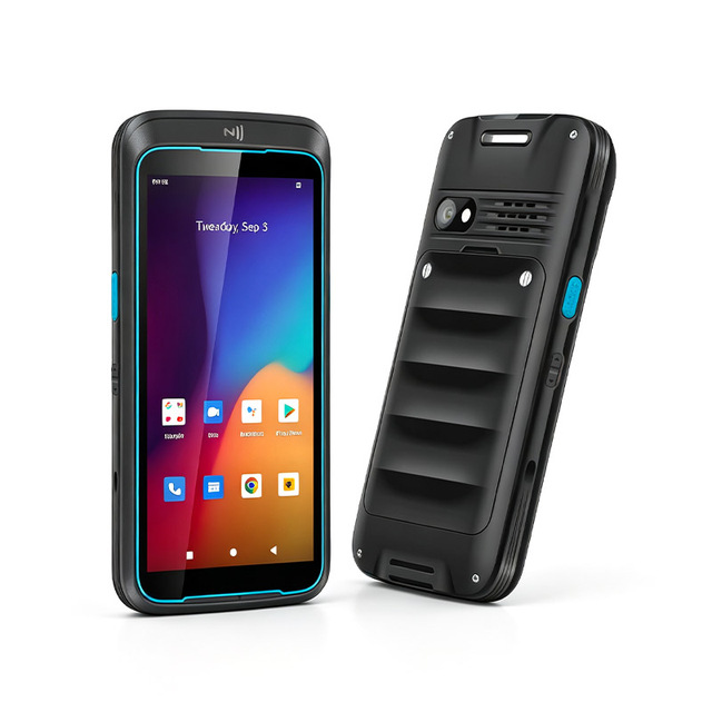 UNIWAV5N 4G RuggedSmartphone Android Barcode Scanner PDA TouchScreen Industrial Waterproof Mobile Phone Logistics Management