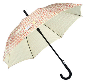 Ombrelle compatible avec <span class=keywords><strong>Amazon</strong></span>, prix <span class=keywords><strong>de</strong></span> gros, parapluie droit coloré à la mode, Top pour filles, matériel transparent u - Product Image 1