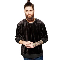 Mens Velour Sweatshirt 