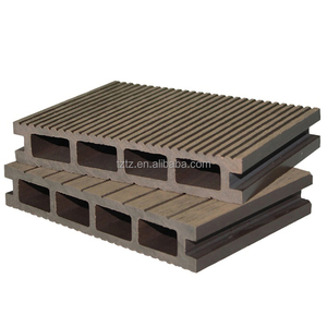 La Qualité Fine Piscine Étanche Facilement Installé Composite Creux WPC Platelage - Product Image 1