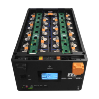 Caja de Batería DIY EEL 48V 16S con Inversor Inteligente 200A ET BMS con Función WIFI+BT y Balance Activo de 2A para Cajas Vacías DIY de 48V