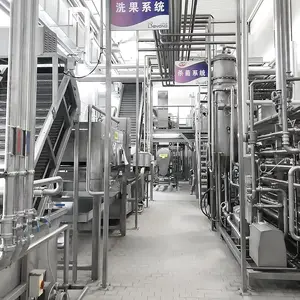 Línea de producción de jarabe de fecha, máquina de jarabe de fecha, planta de fabricación de jarabe de Fecha
