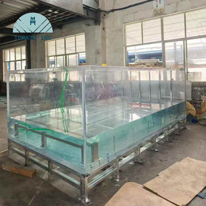 Aquarium en acrylique TOMATO INC avec design personnalisé pour projet de décoration d'hôtel de luxe - Product Image 4