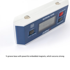 Dasqua IP65 chống bụi và không thấm nước đèn nền kỹ thuật số thước đo góc được sử dụng như mức độ và Máy đo độ nghiêng - Product Image 2