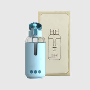 Chauffe-<span class=keywords><strong>biberon</strong></span> portable pour bébé, facile à utiliser en extérieur, pour l'alimentation nocturne, 220 ml, LED, recharge USB - Product Image 6