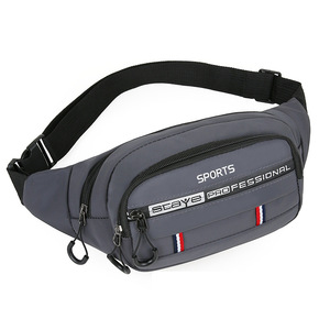 Riñonera Impermeable Unisex de Gran Capacidad con Bolsillo Interior con Cremallera y Correa Desmontable para Viajes al Aire Libre y Correr, Primavera 2025 - Product Image 2