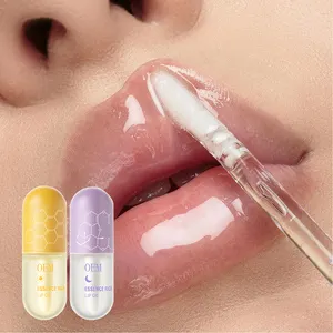 Pelembap Pemadat Bibir Gloss Besar Kosmetik Pelembap Dasar Vegan Produk Bibir Minyak Pemadat Bibir