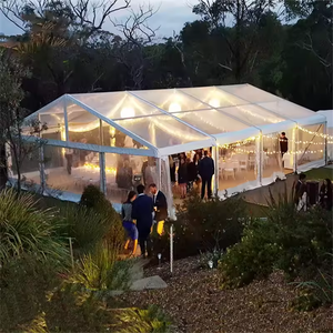 เต็นท์หลังคาใสแบบกำหนดเองจากโรงงาน ขนาด 10ม. x 25ม. สำหรับงานเทศกาล รองรับได้ 100 ที่นั่ง ราคาประหยัด - Product Image 3