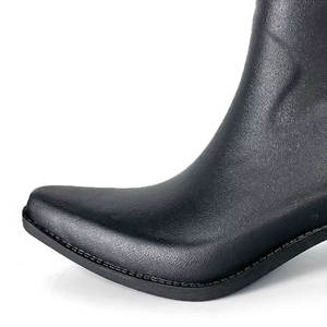 <span class=keywords><strong>Stivali</strong></span> da <span class=keywords><strong>Pioggia</strong></span> in Gomma Impermeabili di Alta Qualità con Stampa Personalizzata per Ragazze e Donne, Modello Western a Metà Polpaccio per Estate e Autunno - Product Image 3