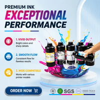 Tinta Cetak Digital UV Premium untuk Printer UV Flatbed CMYK Putih Tinta Pernis DX5 DX7 XP600 G5 G6 Printhead