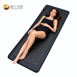 Jiwan Lejia Vente en gros Tapis chauffant hexagonal en pierre entièrement noir pour centre de yoga - Product Image 1