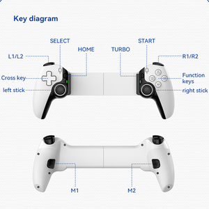 Nouvelle <span class=keywords><strong>manette</strong></span> de jeu sans fil portable D9 BT, poignée extensible, joystick, contrôleur de jeu pour <span class=keywords><strong>PC</strong></span> Android P4 P3 - Product Image 6