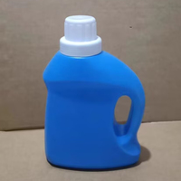 Bouteilles en Plastique Vides HDPE Bleues de 500ML 1L 2L 3L 5L pour Linge Liquide, Nettoyant, Désinfectant, Assouplissant ou Eau de Javel