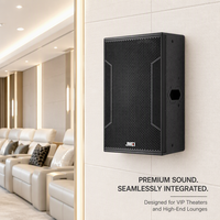 Speaker PA JMEI QT-15 15 Inch Pasif Dua Jalur Full Range 450W AES 8 Ohm 98dB Loudspeaker Penguat Suara Profesional