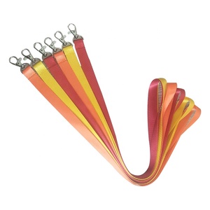 Cordón <span class=keywords><strong>de</strong></span> poliéster personalizado con logo para permisos <span class=keywords><strong>de</strong></span> trabajo, cuerda colgante <span class=keywords><strong>de</strong></span> nailon con serigrafía, correa para colgar el teléfono - Product Image 4