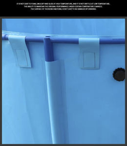 Grand réservoir en plastique de <span class=keywords><strong>300</strong></span> gallons pour la pisciculture de koi Pierres d'aquarium rectangulaires de 1000 litres Style de table basse pour les poissons d'étang - Product Image 6