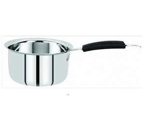 Stainless Steel Patti <b>Saucepan</b> Induction Bottom Ergonomic Handle Heavy Gauge Construction Durable & Long-Lasting - Product Image 3