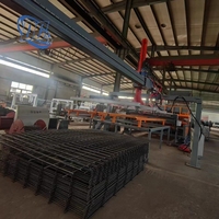 Machine de fabrication de câbles à panier de soudage en treillis métallique soudé pour chemin de câbles