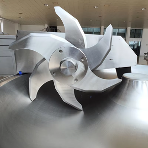 Industrial <b>Electric</b> <b>Vegetable</b> Mixing Machine Meat Bowl <b>Cutter</b> Chopper Blending Machine for Meatball Sausage High Speed - Product Image 3