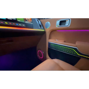Éclairage d'ambiance intérieur de voiture LED 64 couleurs pour Li Auto L9 - Product Image 6